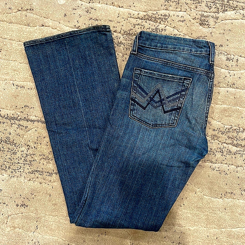 7 for all mankind low rise wide leg jeans size 30